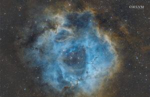 NGC2237 Nebulosa Rosetta in Hubble palette