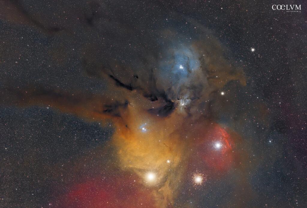Rho Ophiuchi & Antares region