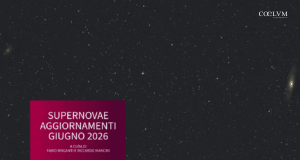SUPERNOVAE aggiornamenti del mese – Giugno 2026