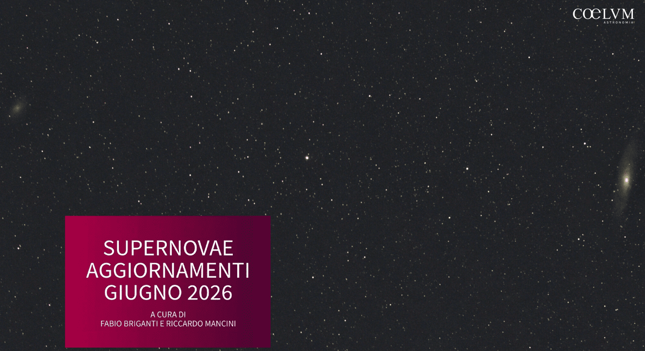 SUPERNOVAE aggiornamenti del mese – Giugno 2026