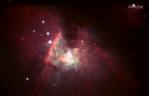 Il giovane Ammasso del Trapezio sorgente di ionizzazione e formazione stellare della Nebulosa di Orione.