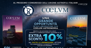 UAI e Coelum Astronomia: sconto esclusivo al 59° Congresso Nazionale