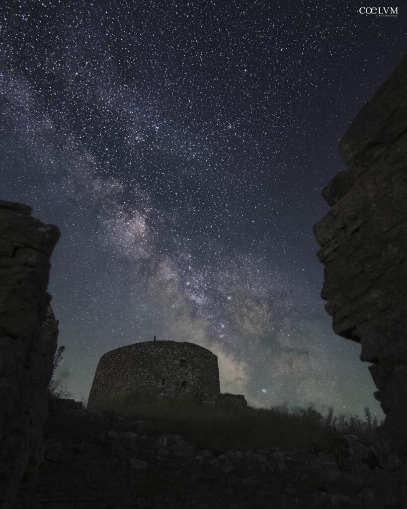 Il bacio della via lattea al monte Labbro