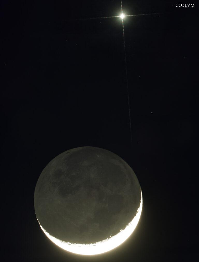 Luna e Venere – Un incontro al crepuscolo