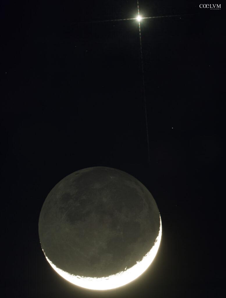 Luna e Venere – Un incontro al crepuscolo