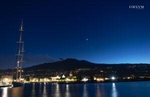 Congiunzione planetaria sull’Etna
