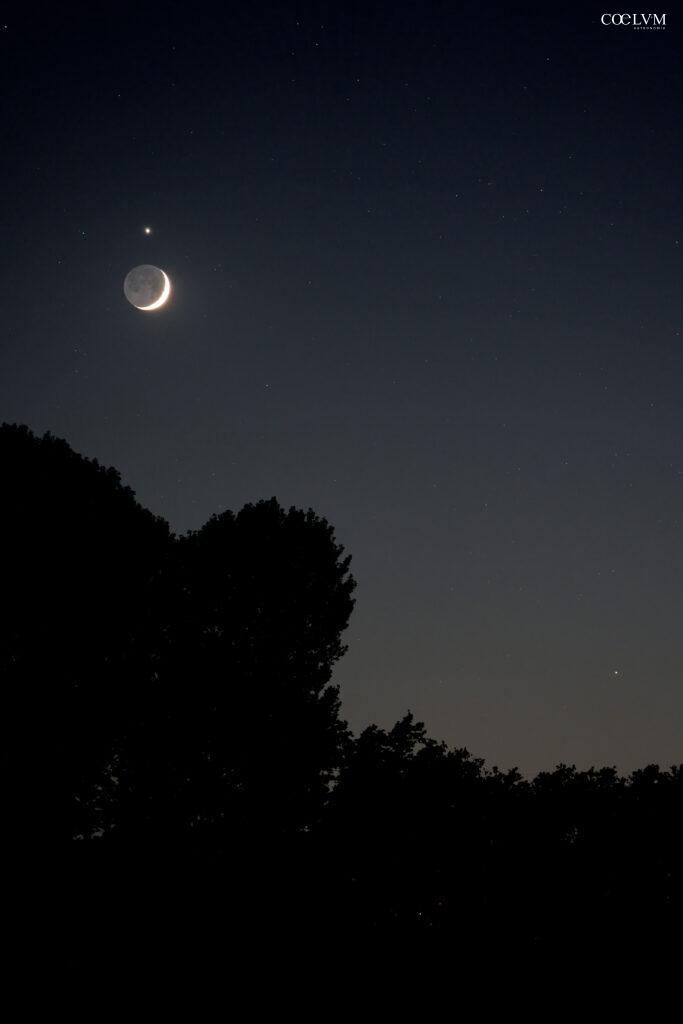 Congiunzione Venere, Luna e Giove