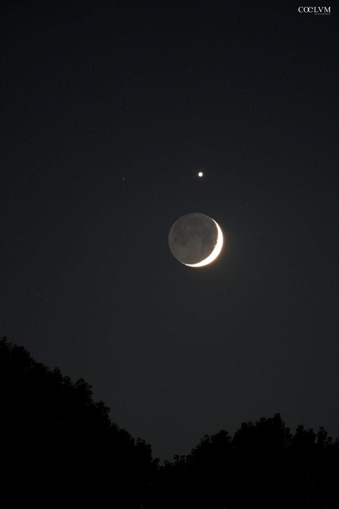 Congiunzione Venere e Luna