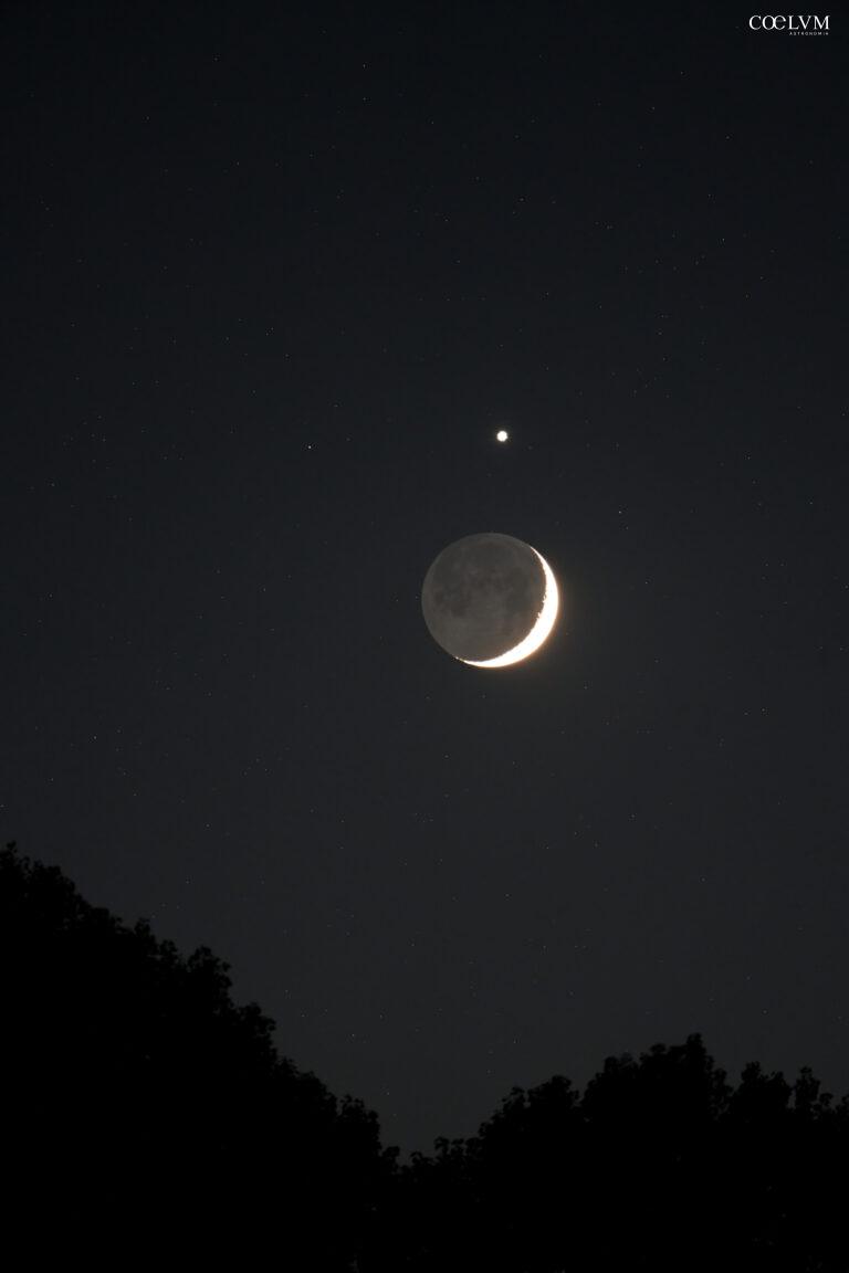 Congiunzione Venere e Luna