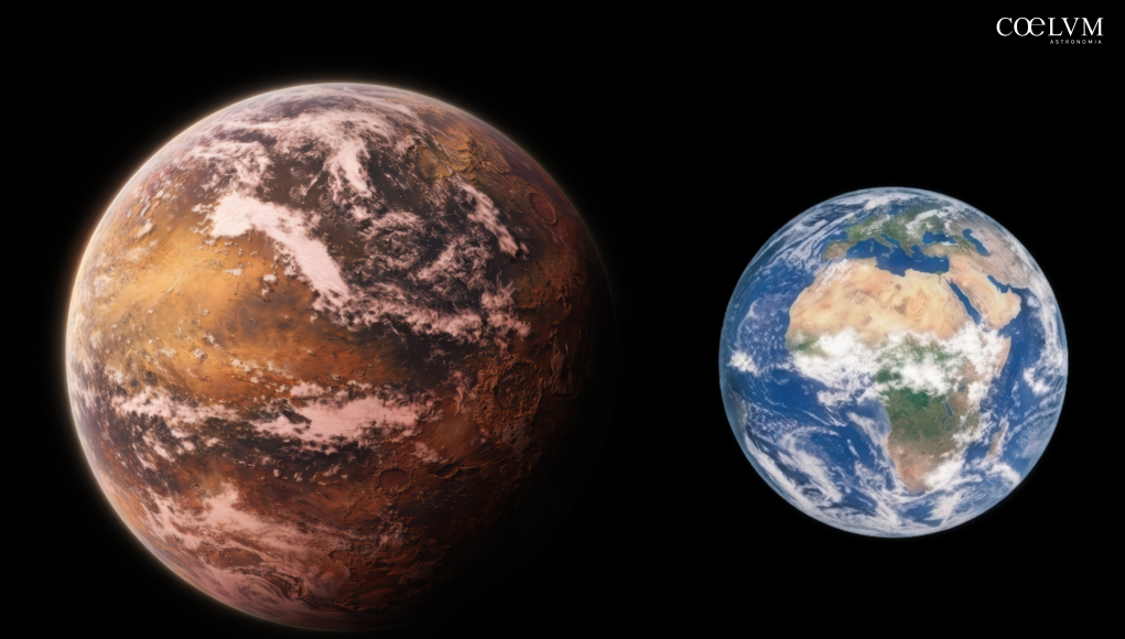 --- Gliese48b comparision with Earth - 4K ---