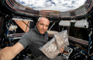 La Stazione Spaziale Internazionale sperimenta il cibo del futuro…con una piccola serra in orbita!