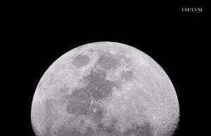 Luna al 10° giorno, gibbosa crescente