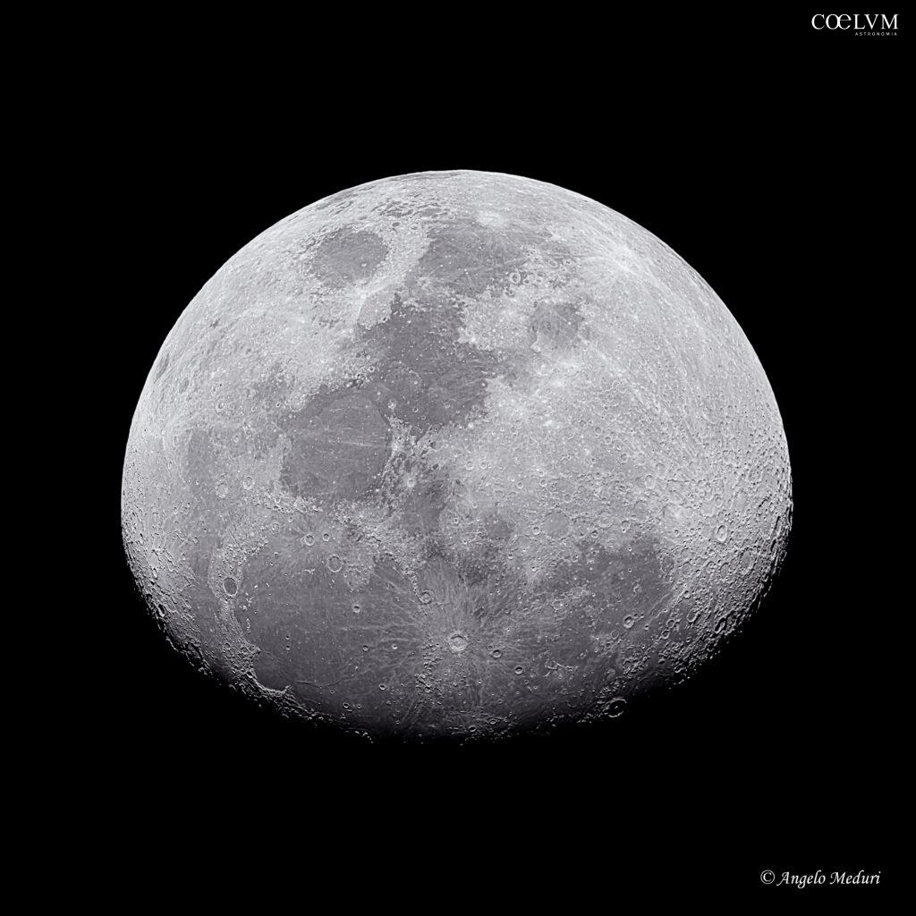 Luna al 10° giorno, gibbosa crescente