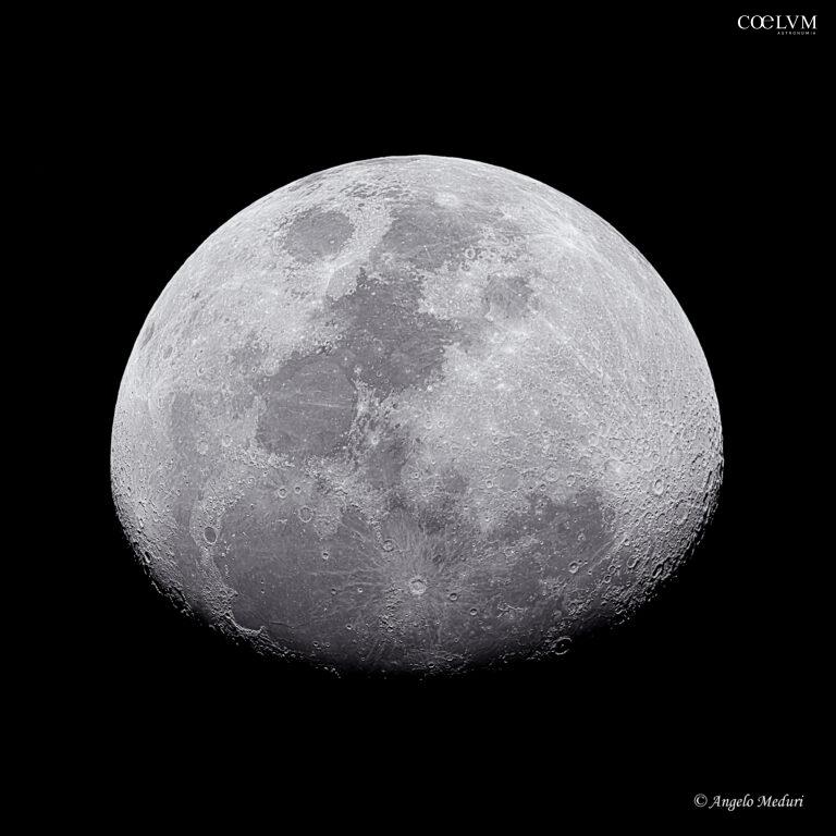 Luna al 10° giorno, gibbosa crescente