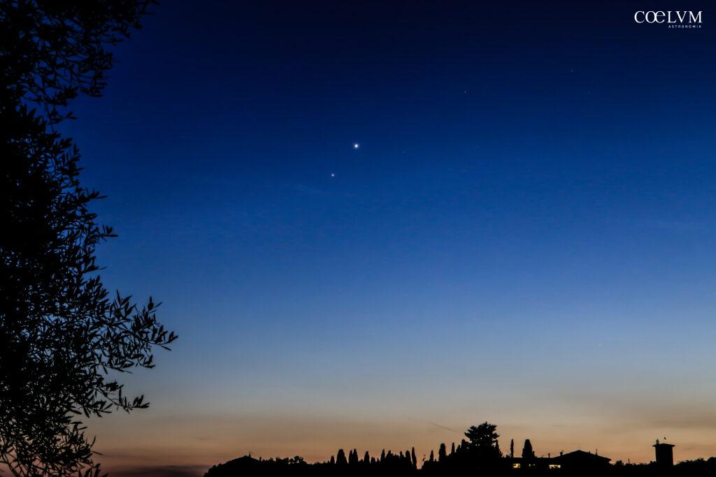 Congiunzione Giove-Venere del 9 Giugno 2026