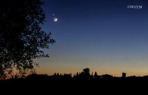 Congiunzione Luna Venere con Giove