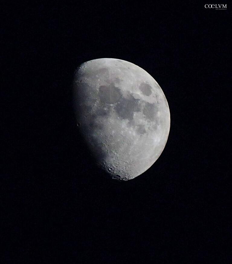 WAXING CRESCENT GIBBOUS MOON – 72.5% VISIBLE