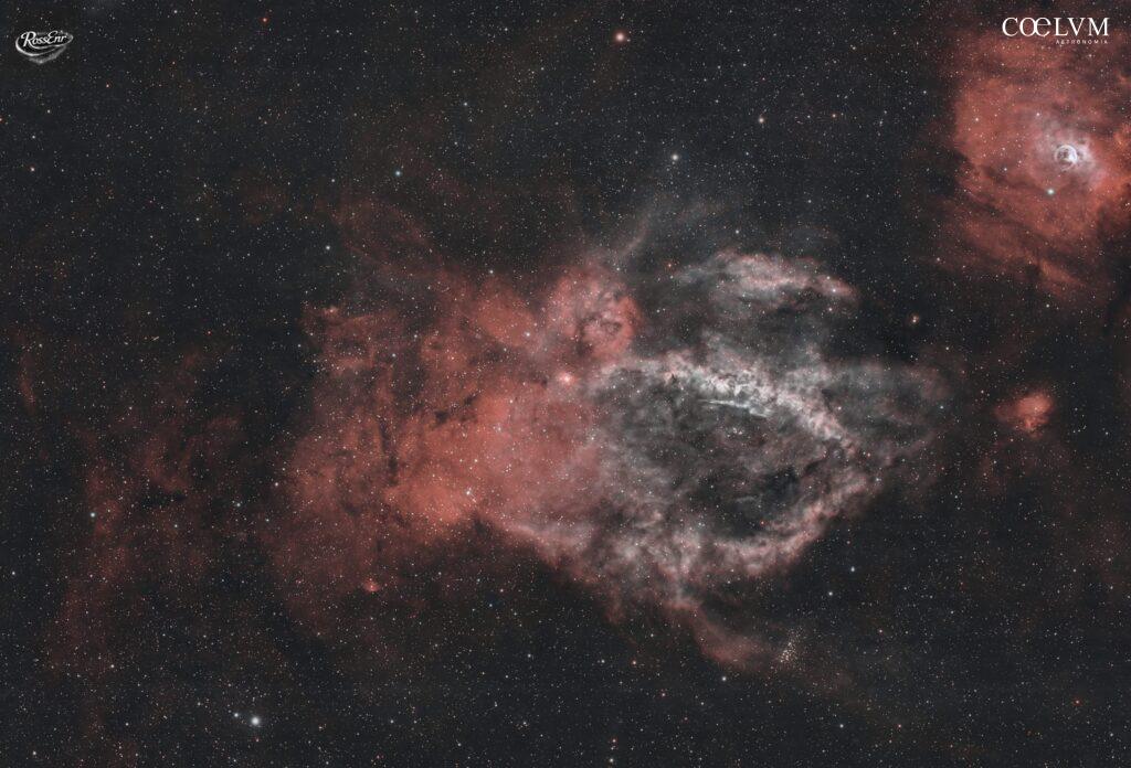 SH2-157 (Lobster Claw Nebula) Ripresa con il marito Enrico Fioretto