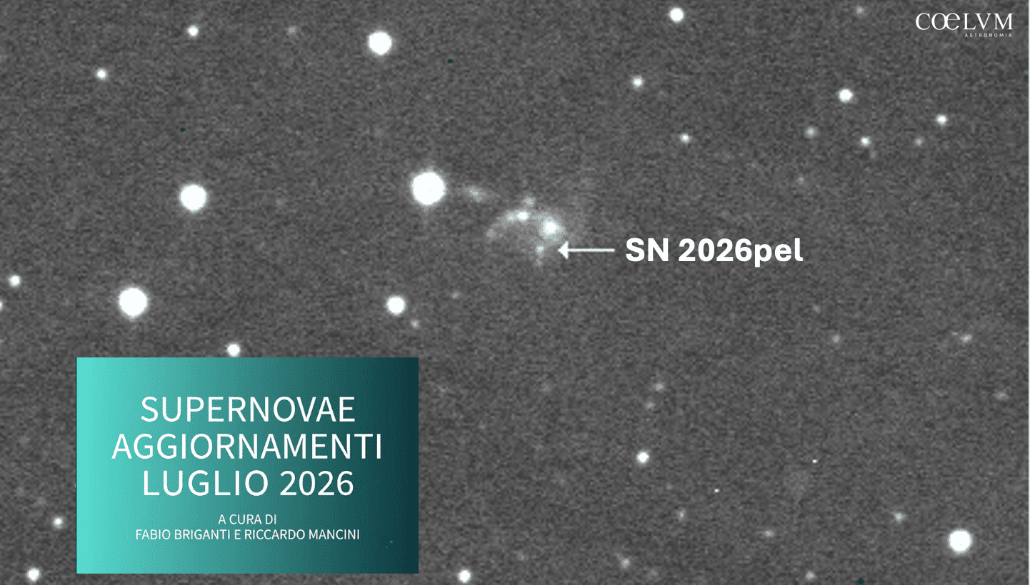 SUPERNOVAE aggiornamenti del mese – Luglio 2026