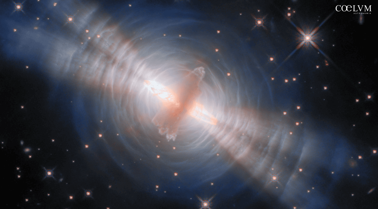Giochi di Luce Riflessa per una Stella MorenteNebulosa Uovo (CRL 2688)