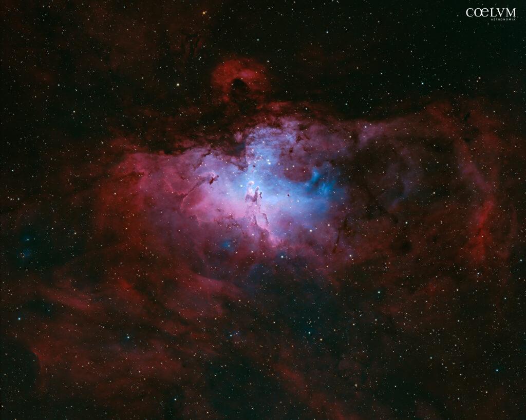 M16, Nebulosa Aquila in HOO