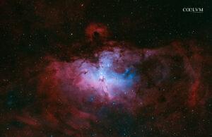 M16, Nebulosa Aquila in HOO
