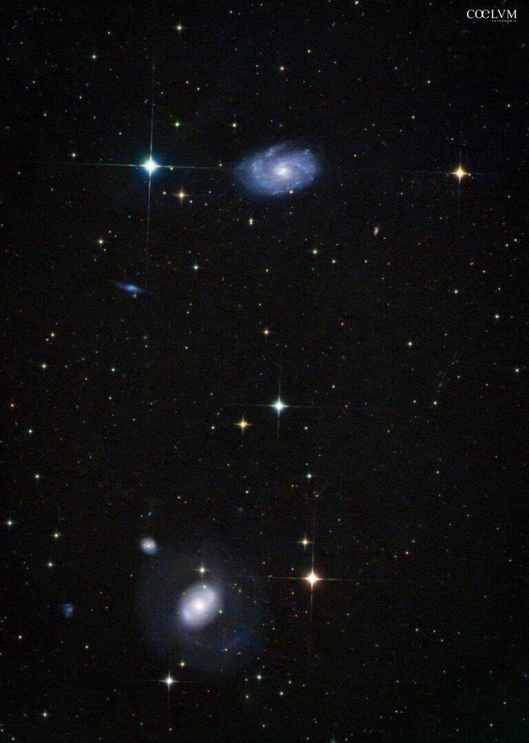 GRUPPO GALASSIE : NGC4151-NGC4156-NGC4145