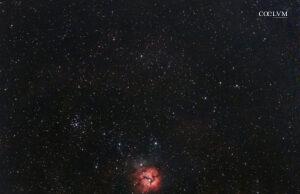 Nebulosa Trifida (M 20) e Laguna (M 8)