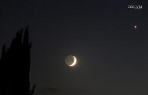 Congiunzione Luna-Venere del 17 Luglio 2026