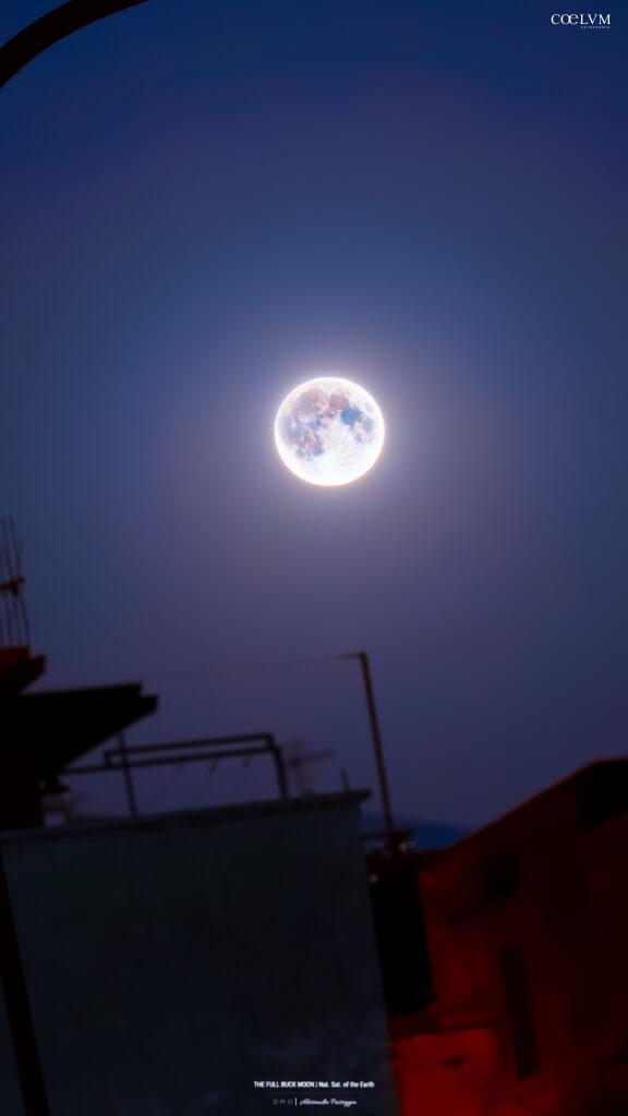 La Luna Piena del Cervo nei cieli di Torre Annunziata