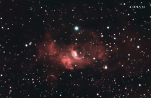NEBULOSA BOLLA NGC 7635 – AMMASSO APERTO M 52 DUE VOLTI DELLA VIA LATTEA VISIBILI NELLO STESSO CAMPO MA LONTANI NELLO SPAZIO
