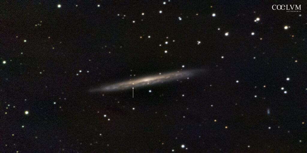 Una supernova (SN2026 Kid) a 50 milioni di anni luce dalla Terra
