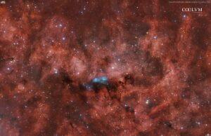 Blue Jewels reflection nebula (NGC 6914)