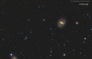M91 e NGC4571 galassie nella Chioma di Berenice