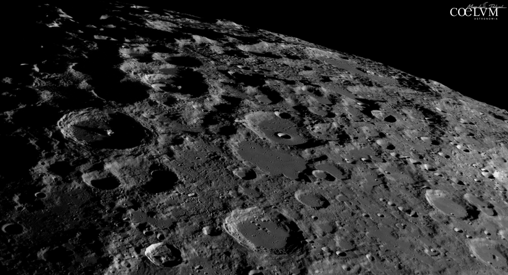 Sorvolo lunare del terminatore a sud