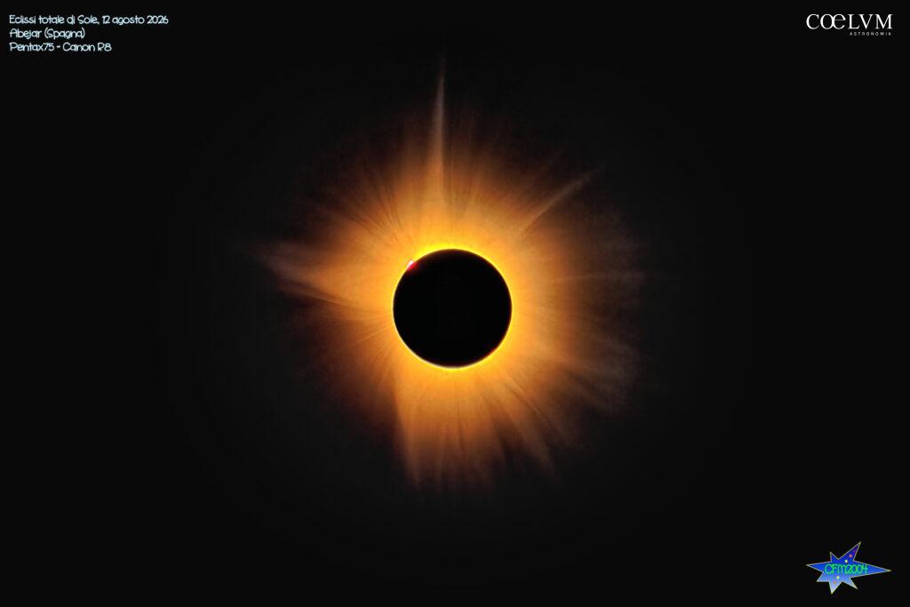 Eclissi totale di Sole “dorata”