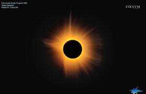 Eclissi totale di Sole “dorata”