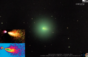 Cometa 220P/MCNaught in outburst