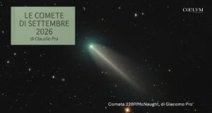 Le Comete del mese di Settembre: I “BOTTI” DELLA 220P/MCNAUGHT