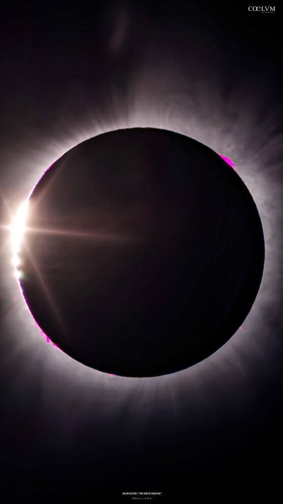 Un’occhio cosmico: l’Eclissi Solare Totale