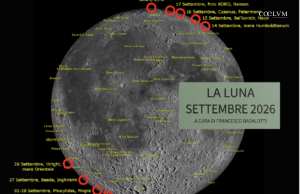 La Luna del Mese – Settembre 2026