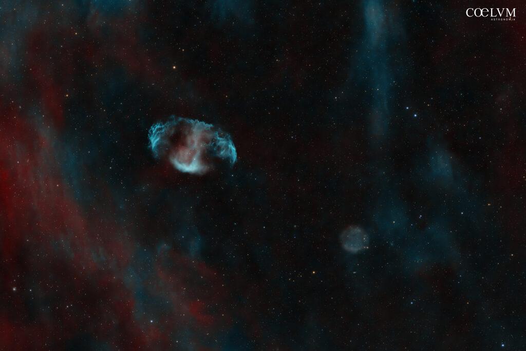 Due particolari nebulose planetarie nel Cigno
