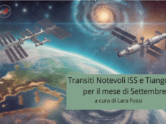 Transiti di ISS International Space Station e Tiangong – Settembre 2026