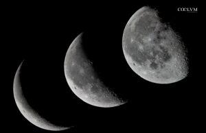 LUNA CALANTE PRIMA DI ECLISSARE IL SOLE