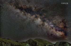 Via Lattea sulle Alpi Apuane