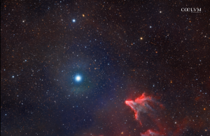 IC 63 e IC 59 – Fantasmi di Cassiopea – Ghost of Cassiopeia