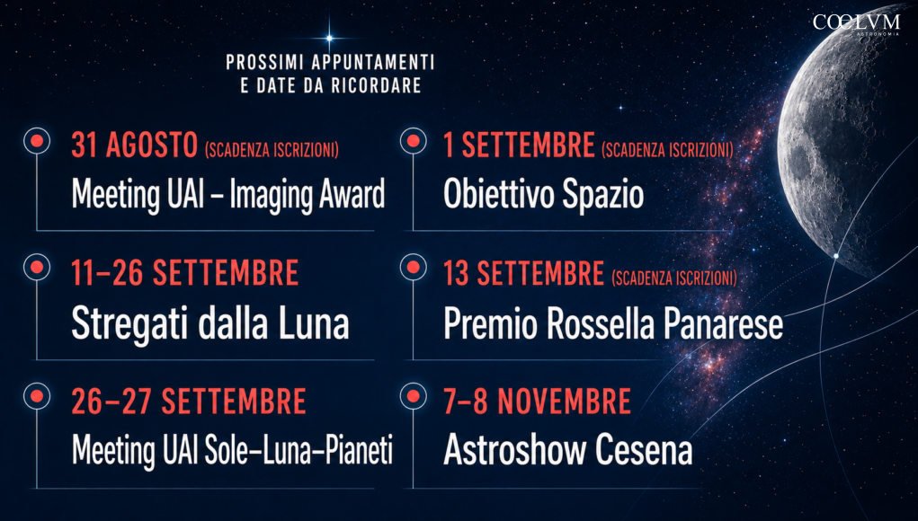 prossimi appuntamenti