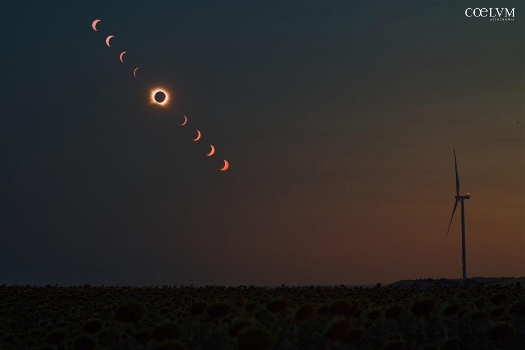 Sequenza eclissi 12 agosto