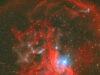 The flaming star nebula