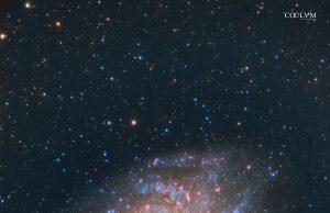 La Fucina di stelle galassia M33